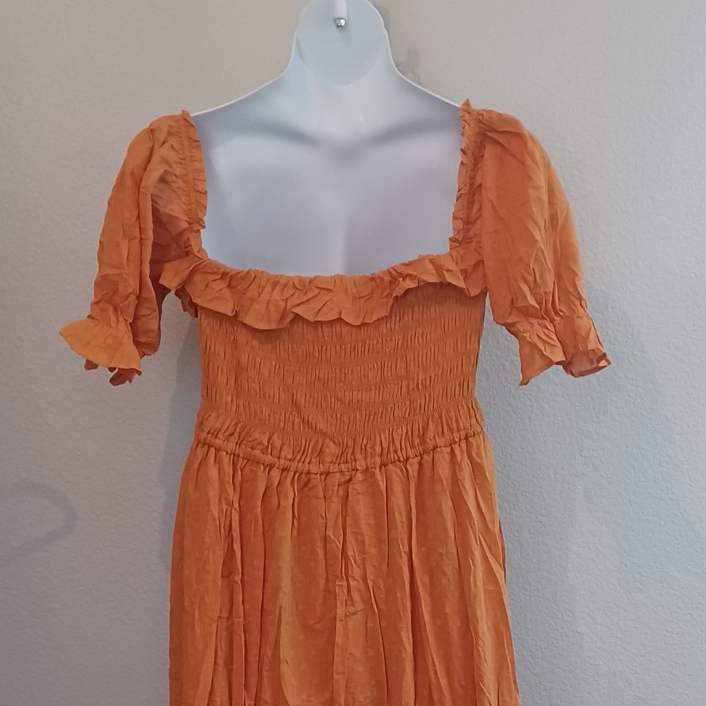 R. YIPOSHA PRETTY FALL COLOR DRESS - Picture 4 of 6